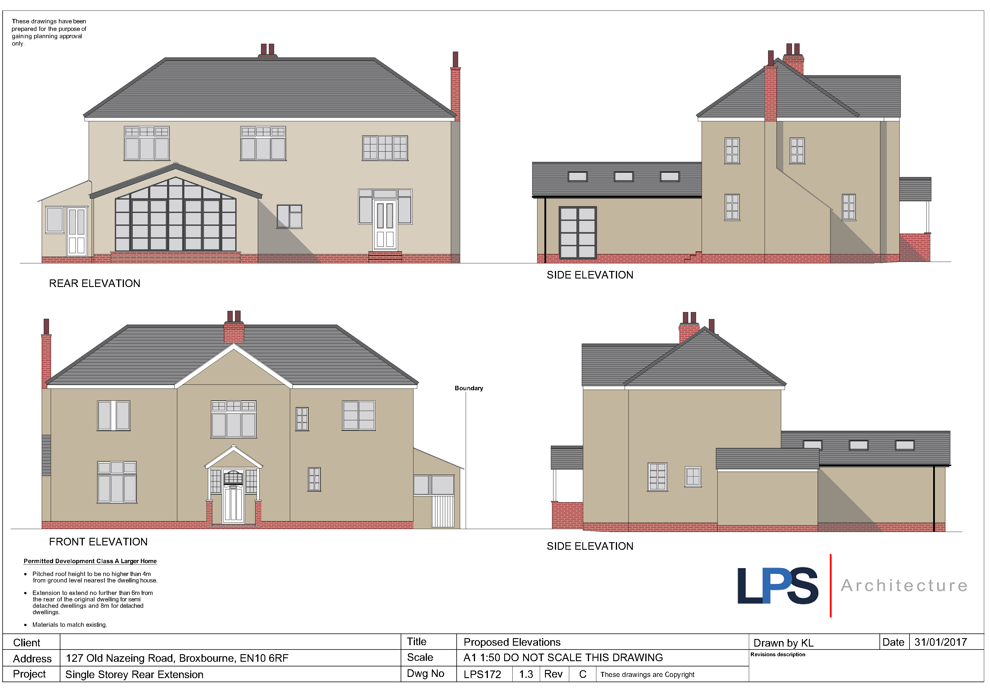 LPS Architecture Old Nazeing Road